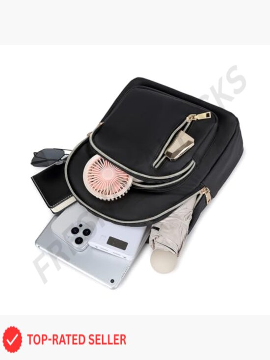 Mini Backpack Purse Water Resistant Nylon Fashion College Bag Casual Daypack main image 7